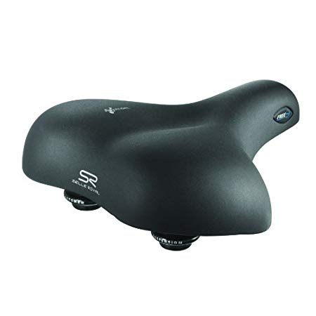 Selle Royal Classic Free Time Gel Relaxed Cruiser Actex Bicycle Saddle (Dark Grey)