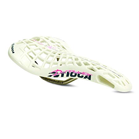 Tioga D-Spyder BMX Saddle, White