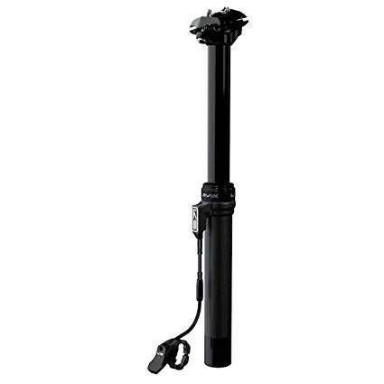 Kind Shock LEV DX Adjustable Seatpost 30.9mmx385mm Travel: 125mm 0mm Offset Handlebar Remote, Black