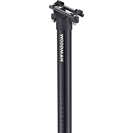 Woodman Post SL Plus seatpost, 27.2 x 400mm black