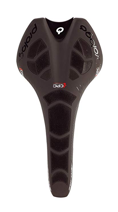 Prologo Zero II CPC Saddle, 141mm wide, Ti-Rox alloy rails: Hard Black