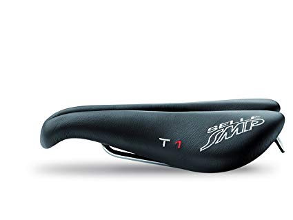 Selle Smp Triathlon Bicycle Saddle Seat - T1 Black. . . Made In Italy