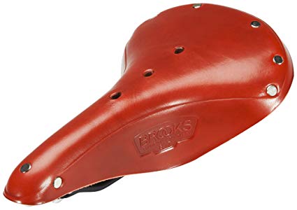 Brooks B17 Standard - Red - Black Steel