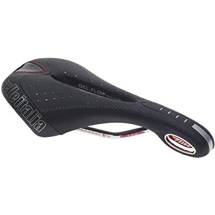 Bike Saddle - Selle Italia Flite Gel Flow Ti316 Saddle w/Vanox Rails