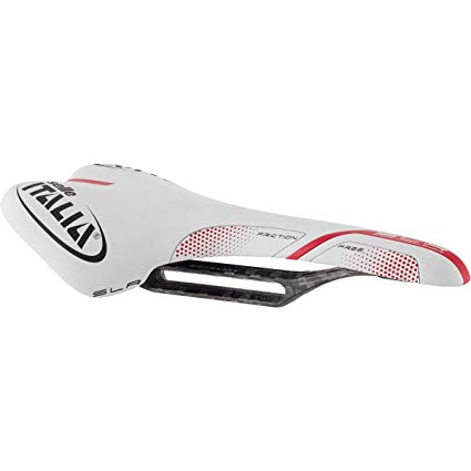 Selle Italia SLR Monolink Team Edition Saddle White/Red, 131x275