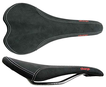 Charge Spoon Saddle Black Cromo Rails