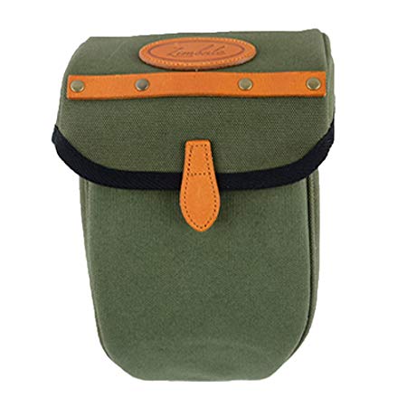 Zimbale Bicycle Waterproof Canvas Seat Pouch Bag - 2.3 Liter Capacity - 3.9 X 9.1 X 4.7 (inch)