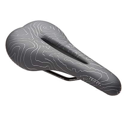 Terry Topo Saddle, Wome's Performance-level Cyclists Foam Padded Breathable Seat Mountain Biking, Female's Durable Fibra-tek Cycling Cushion