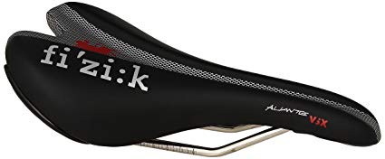 Fi'zi:k Aliante VS X Road Bike Saddle K:ium Rails Black/Red