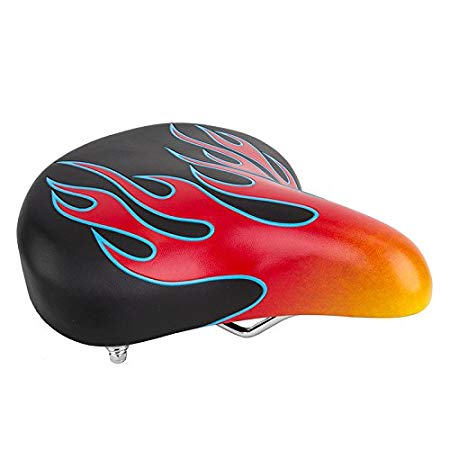 Sunlite Web Spring Flame Saddle