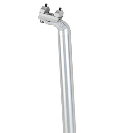 Paul Tall and Handsome Bicycle Seatpost (Anodized Silver - 27.2 X 360mm - 26mm Setback)