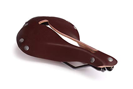 Selle Anatomica X Series Watershed Oxblood with Gunmetal Rivets