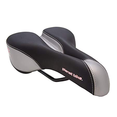 Planet Bike A.R.S. Classic bike seat - men's (black & silver)