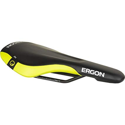 Ergon SME3 Pro Saddle Black/Laser Lemon, Medium