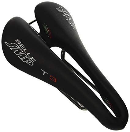 NEW Selle SMP TRIATHLON Bicycle Saddle Seat - T3 Black. . . Made in Italy